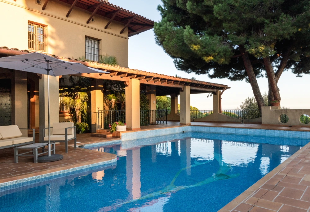 Masia mediterranea para eventos en Barcelona